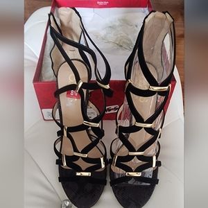 Black Sandal Heel